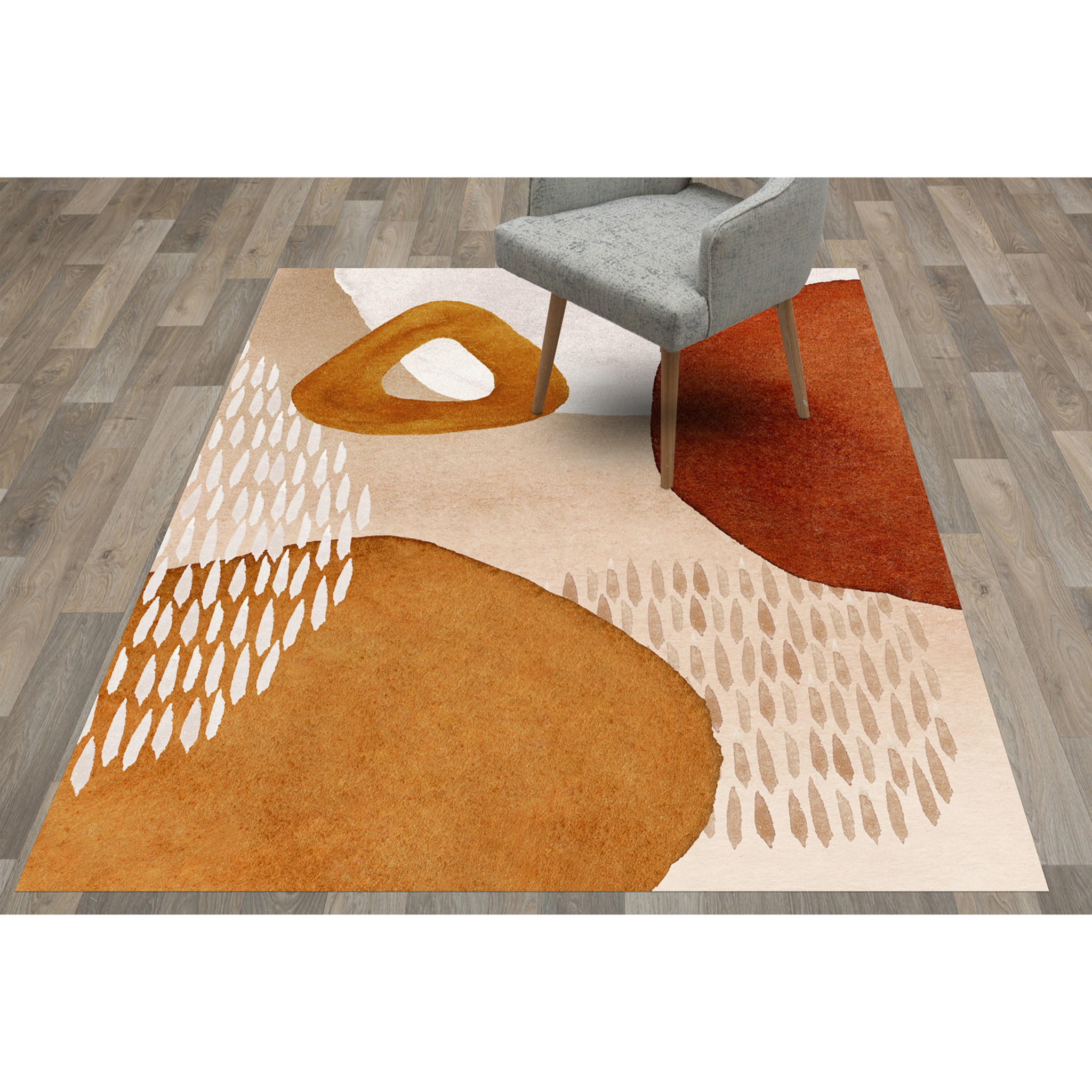 Alfombra de vinilo CERAMIKO, Irina, diseño moderno 70x100 cm