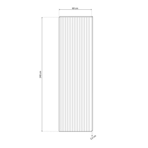 Pack 2 paneles acústicos Noiseless 240 Gris - Roble