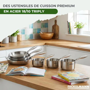 Poêle en inox 18/10 Triply Fackelmann Vita3