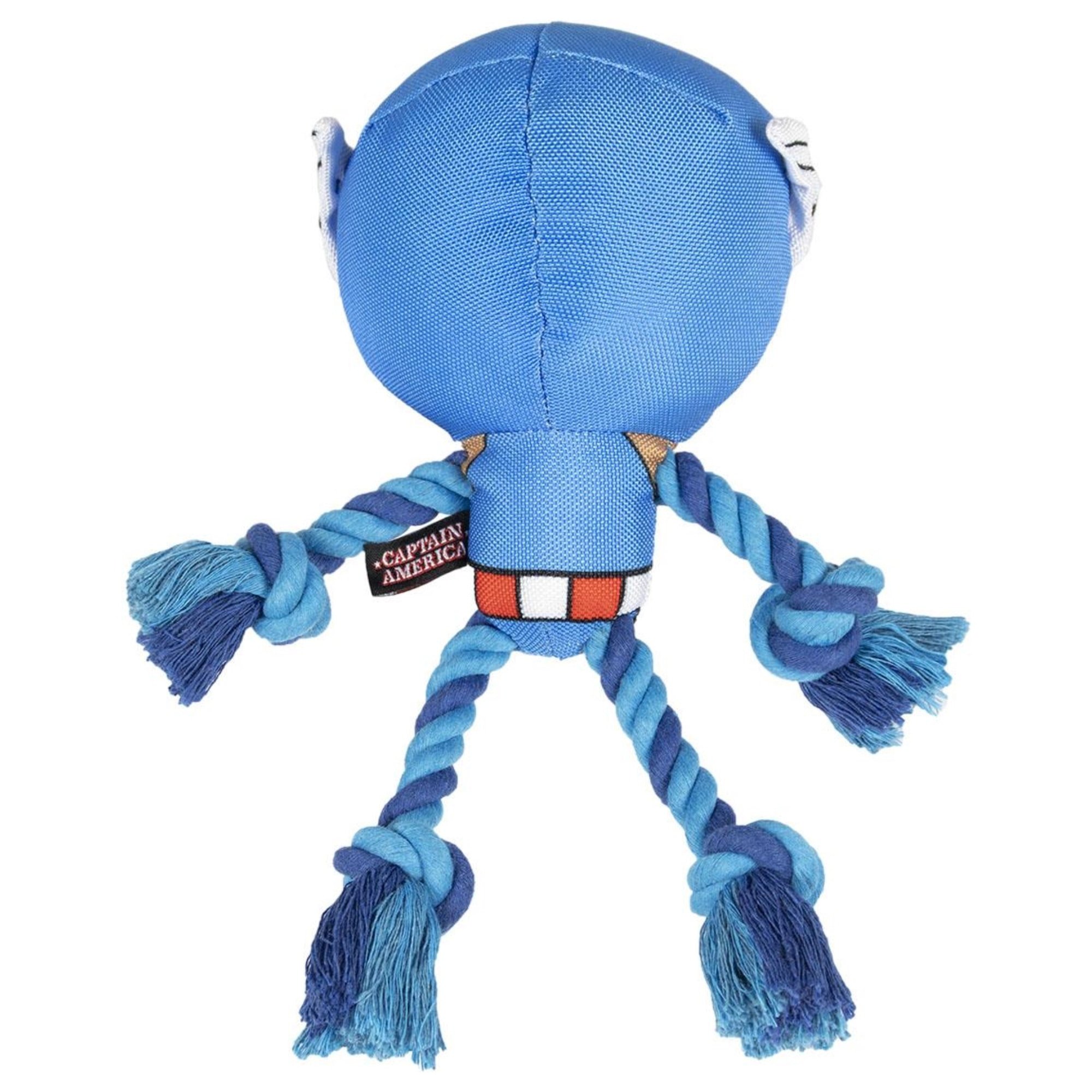 Juguete para perros cuerda diseño avengers capitan america