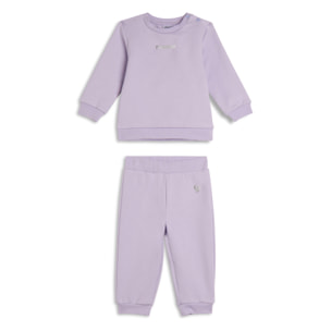 Tuta Baby in cotone elasticizzato con bottoni a pressione