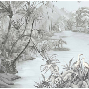 Papier peint jungle Intissé
