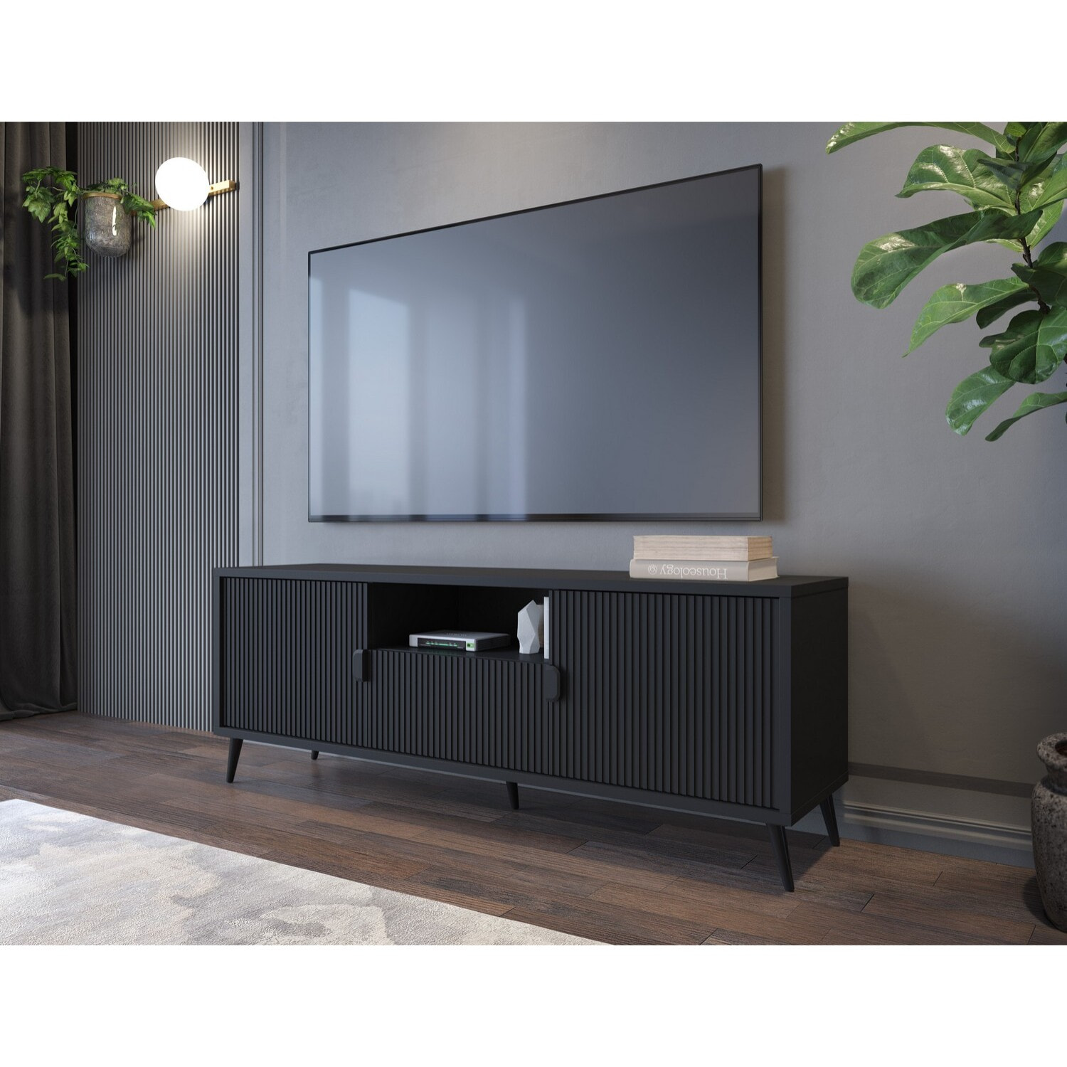 Oresteluchetta porta TV DANIELLE TOTAL BLACK