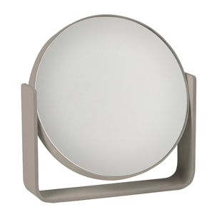Miroir de table avec grossissement 5 x Ume Gris clair