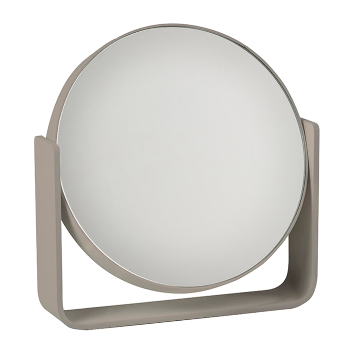 Miroir de table avec grossissement 5 x Ume Gris clair