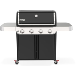 Barbecue gaz WEBER Genesis E-415 black 4 brûleurs sur chariot, 86x48 cm