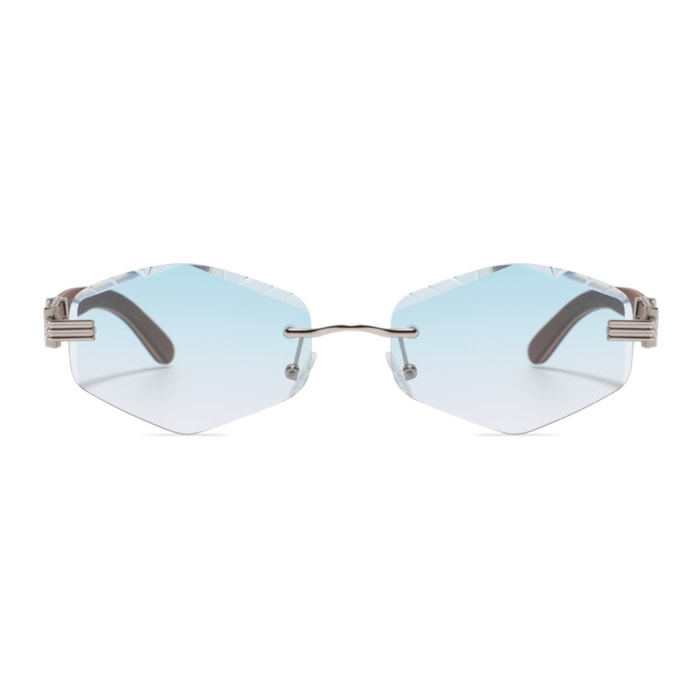 Gafas de Sol Feler 1819-3 Polarizadas de Madera Unisex 57 mm