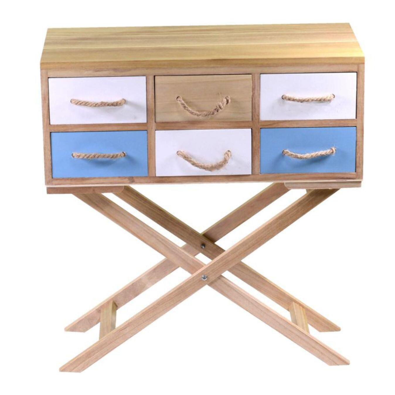 Mobiletto Tenerife 6 cassetti cm67x30h30/72