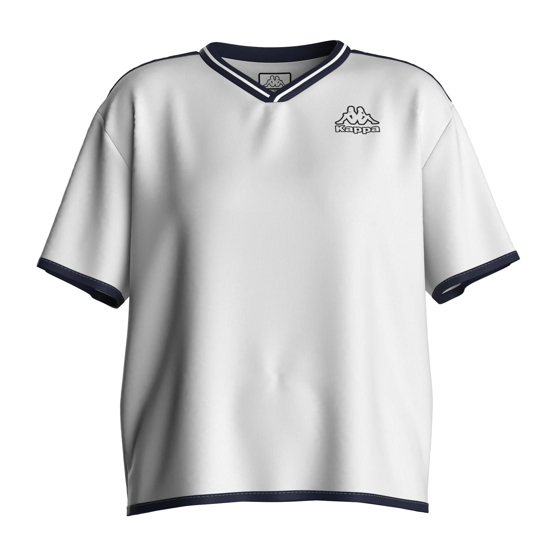 Kappa - Camisetas y tops Mujer Blanco - Logo Itlarv