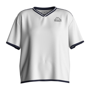 Kappa - Camisetas y tops Mujer Blanco - Logo Itlarv