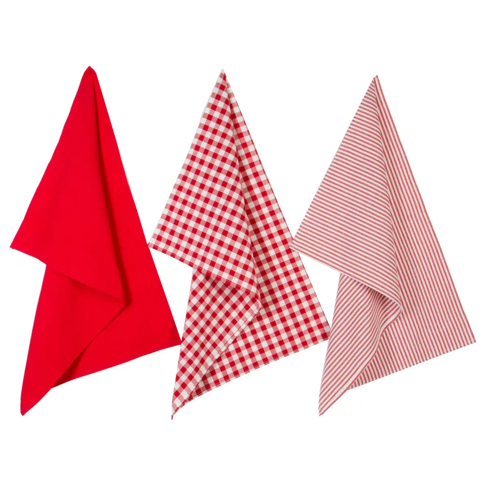 Lot de 3 torchons coton 45x70cm