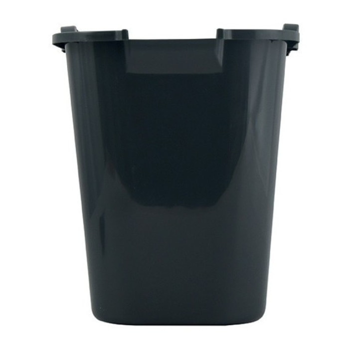 Seau rectangulaire 12L PP Gris MSV