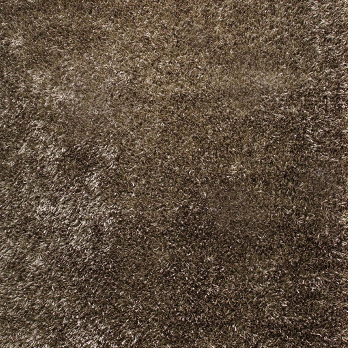 Tapis longs poils shaggy tissé motif uni PONE