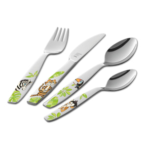 4-pcs, Couverts pour enfants, Argent