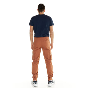 Pantaloni cargo Leone uomo con tasconi Retro