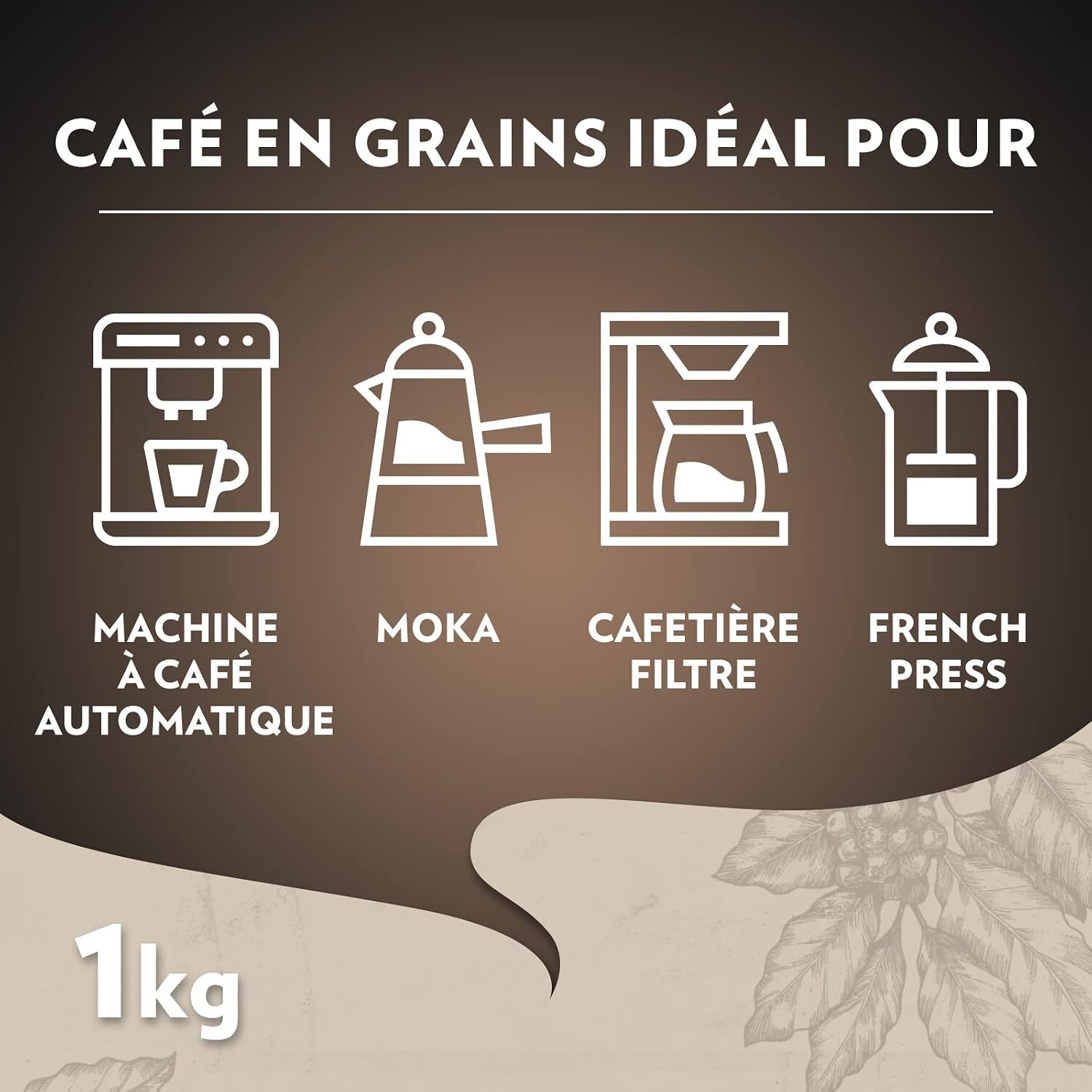 Café Grains Espresso Italiano Grains 500g 100% arabica
