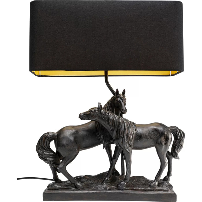 Lampe chevaux duo Kare Design