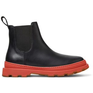 Botines - CAMPER Brutus+ - Marron - Cuero liso