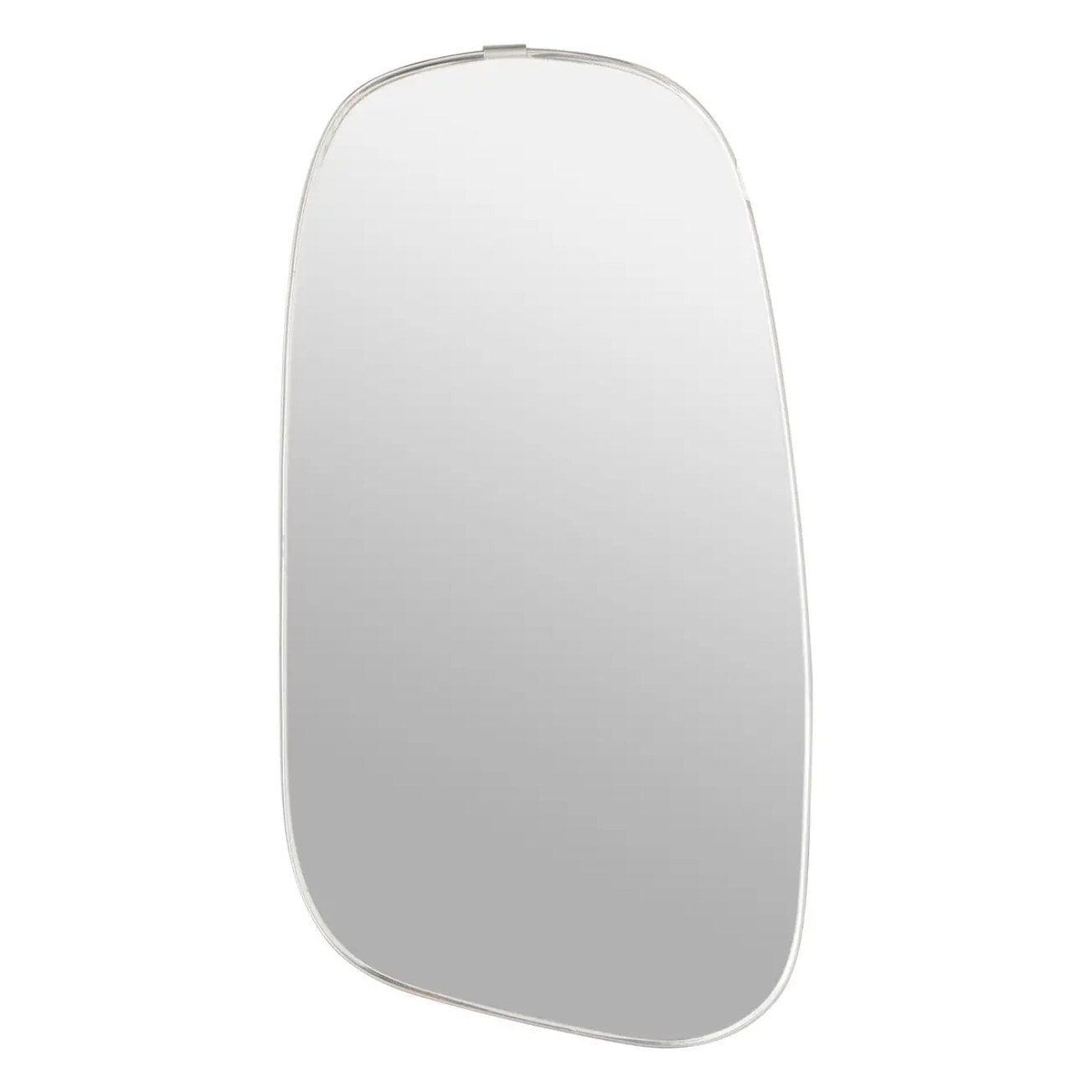 Miroir mural Roman argent 40x30cm