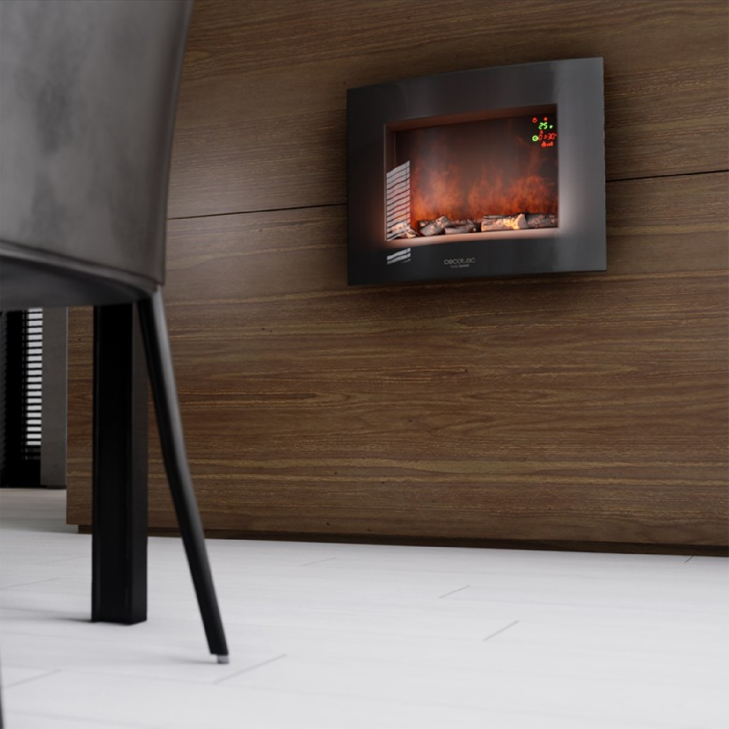 Caminetti elettrici ReadyWarm 2600 Curved Flames Cecotec