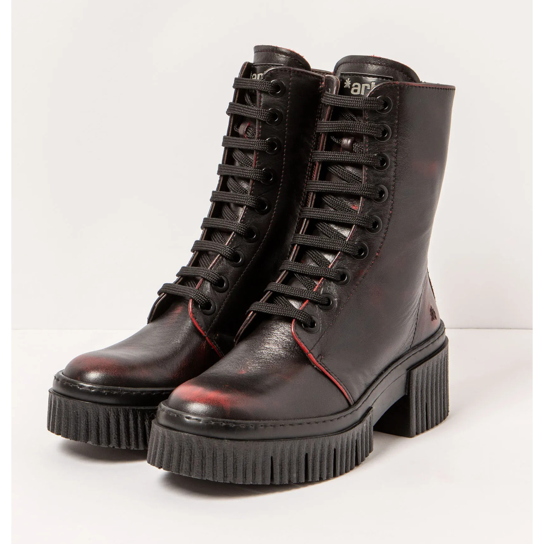 Botines con tacón 1375 ASPORT SCARLET/YORK color Scarlet