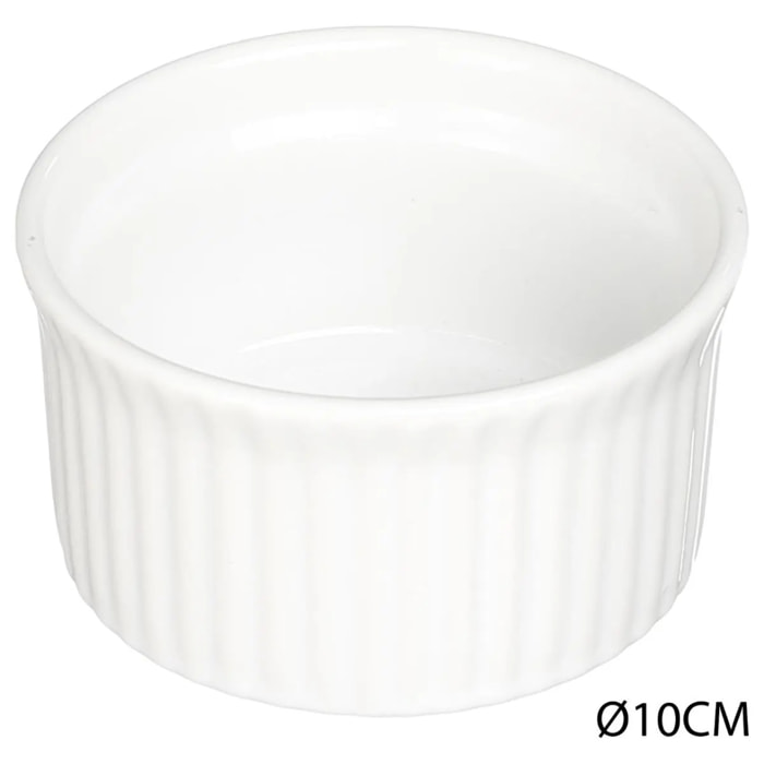 Ramequin céramique 9cm blanc
