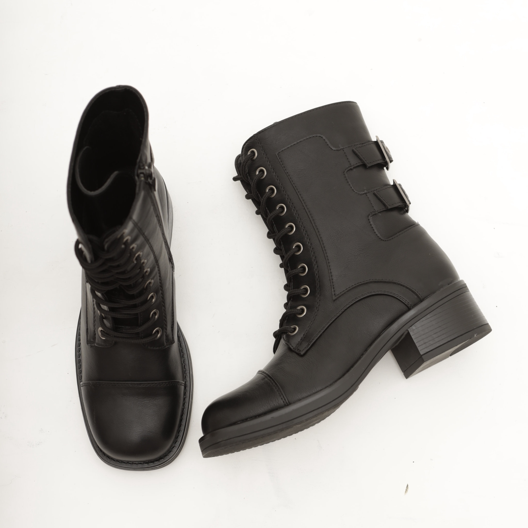 ANFIBIO CON FIBBIE POSTERIORI NERO