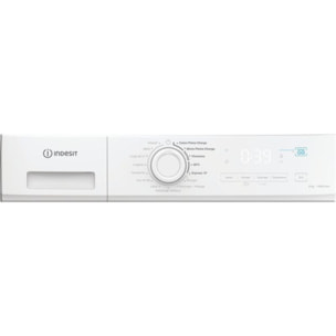 Lave linge hublot INDESIT IMA864MYTIMEFR - 8 kg - 1400 tr/min - Classe A - Moteur induction