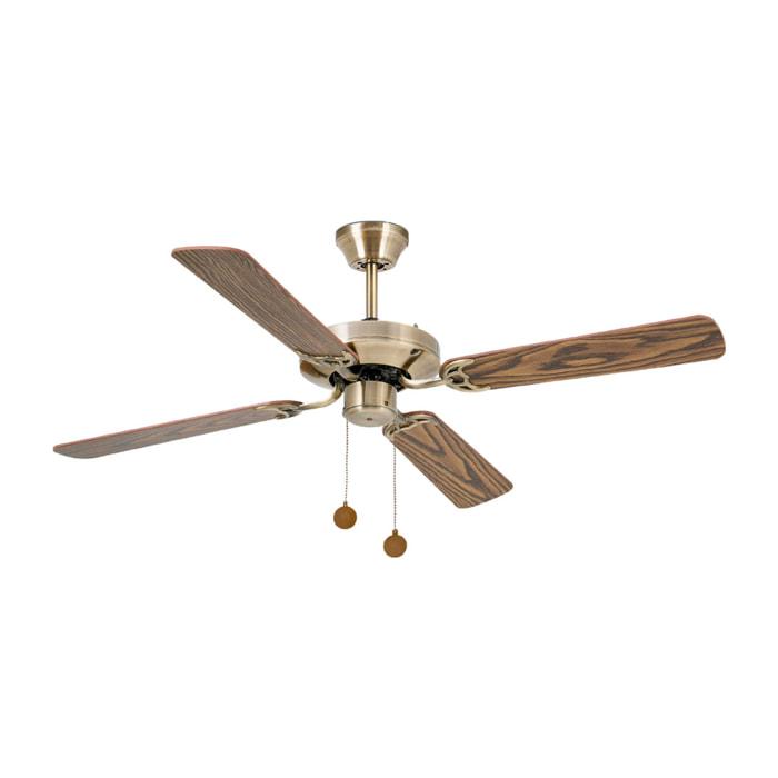 YAKARTA M ventilatore da soffitto oro vecchio