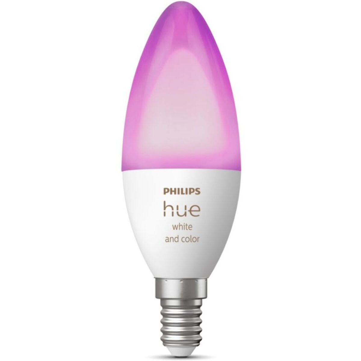 Ampoule LED connectée PHILIPS HUE W&C E14 5.3W