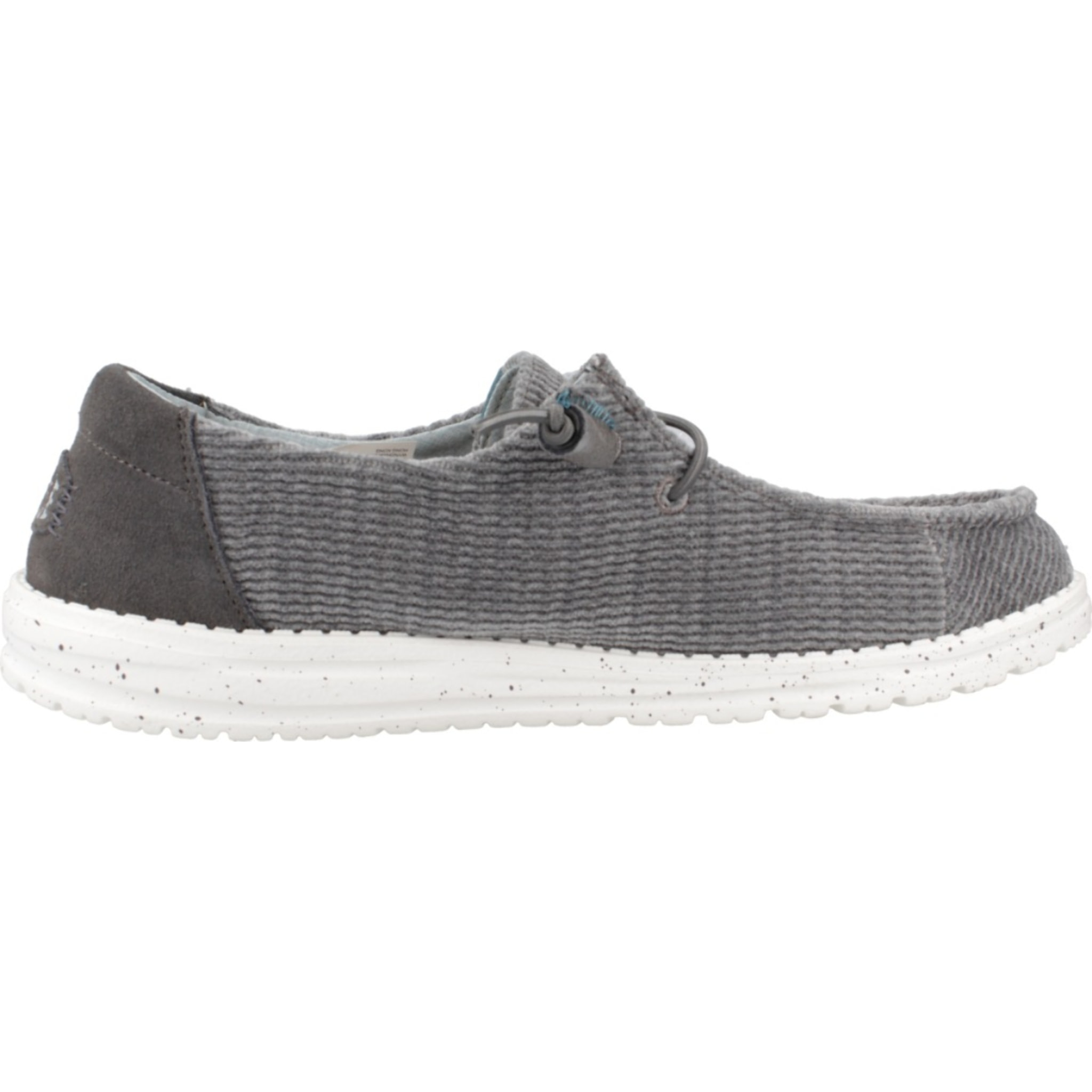 Zapatos Casual Mujer de la marca HEY DUDE  modelo WAVE CORDUROY Gray