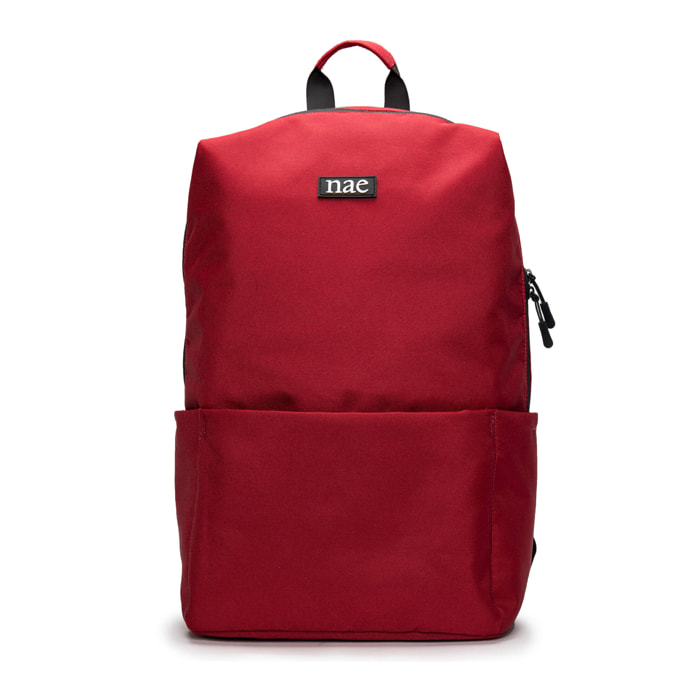 Oslo mochila roja para portátil en PET reciclado