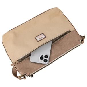 Bolso Bandolera Mujer Skpat Leyre Taupe
