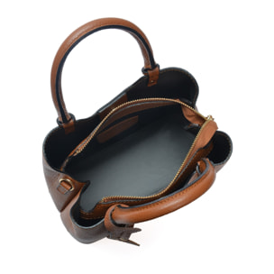 Borsa a mano Anna Luchini Cammello