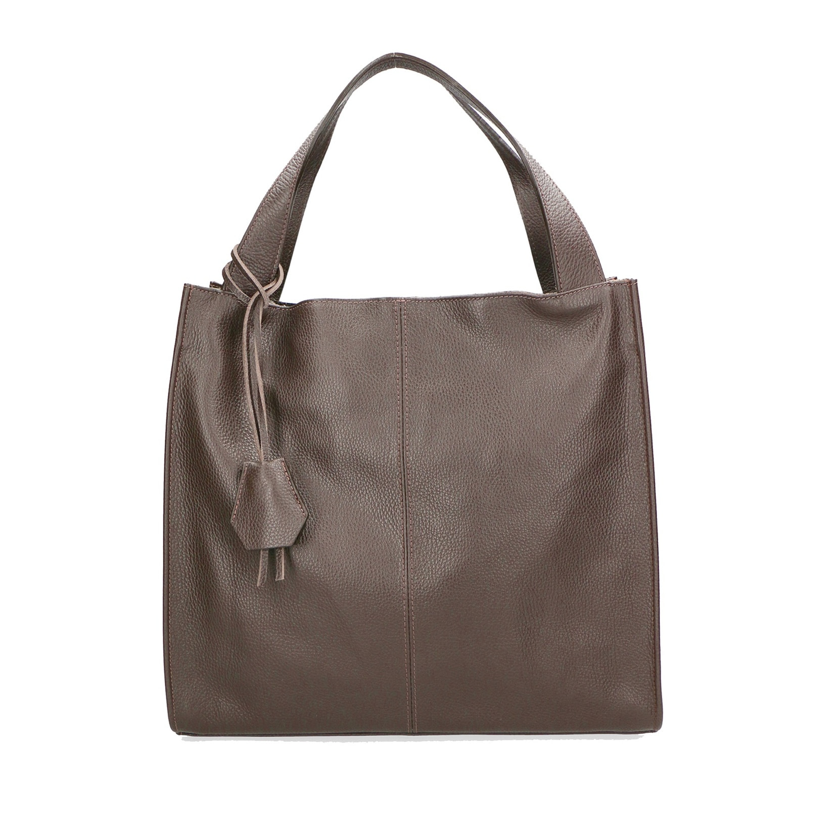 Borsa a spalla da donna - Modello Aelia - Vera pelle - 40.0 x 36.0 x 12.0 cm