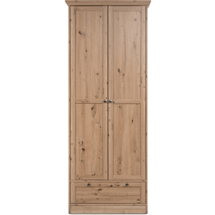 Armoire 2 portes 1 tiroir - SAGA