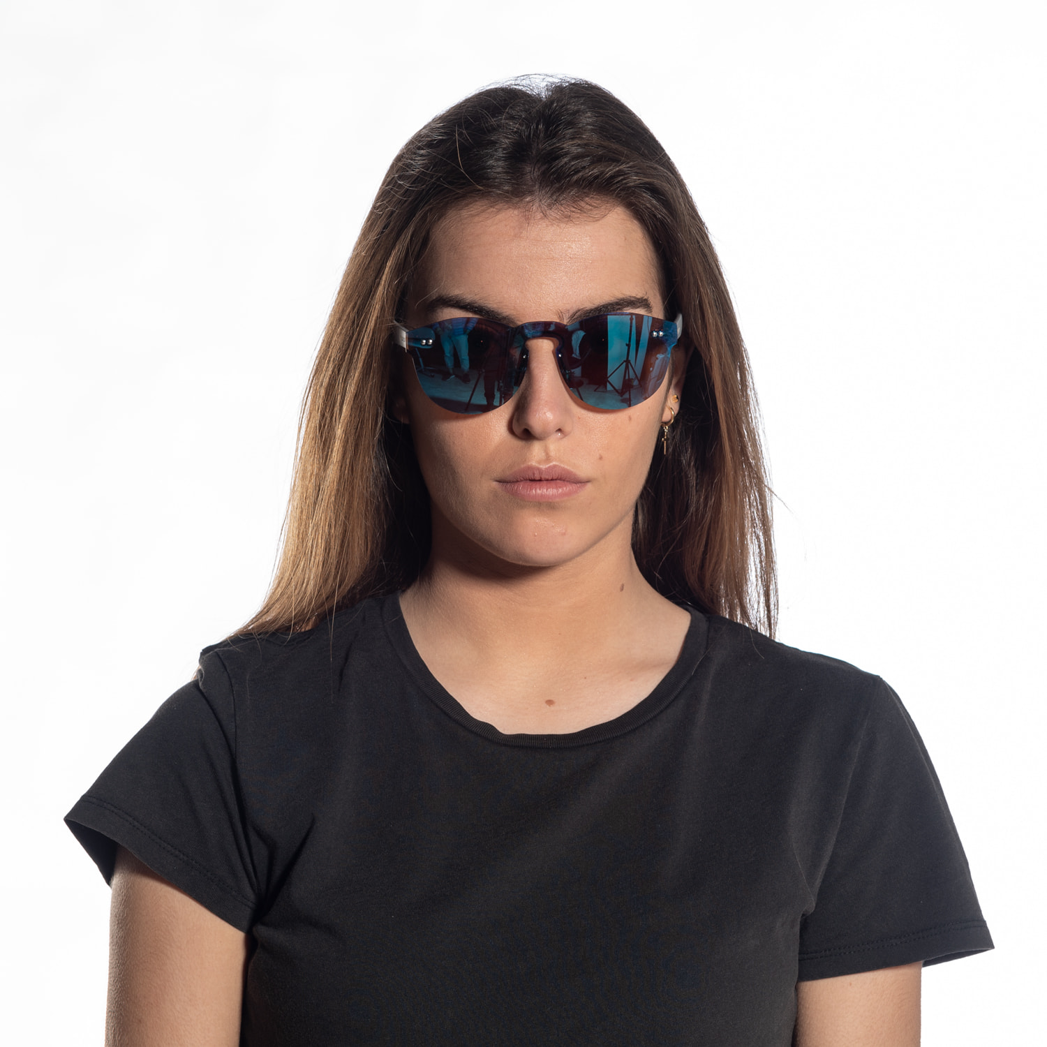 Gafas de sol PALO ALTO TALLIN - Plana revo azul cielo y brazo gris