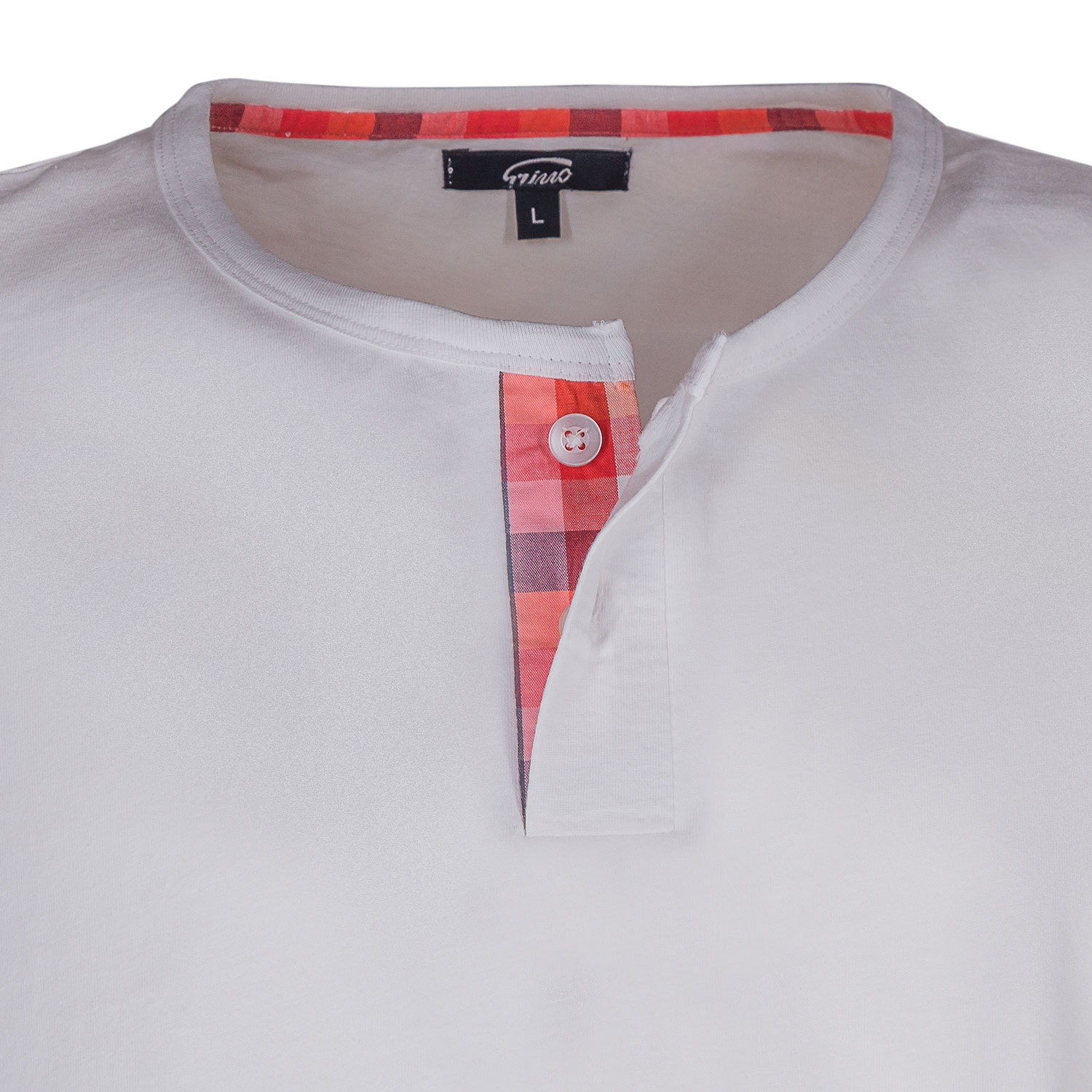 Pigiama leggero UOMO quadro rosso blu e bianco