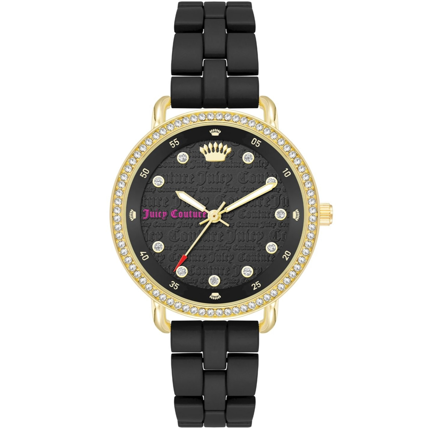 Reloj Juicy Couture JC1310GPBK Mujer Analogico Cuarzo con Correa de Metal