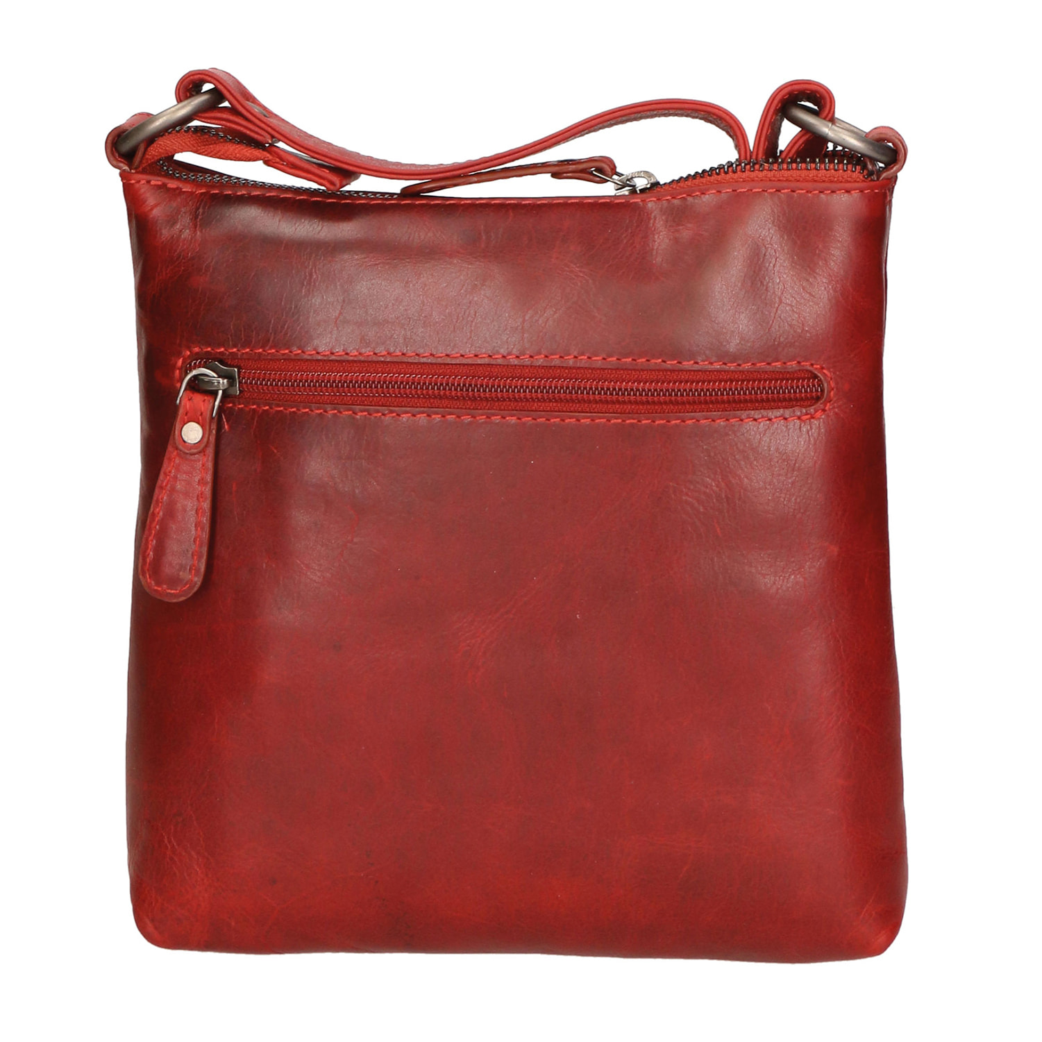 Borsa a tracolla da uomo In Vera pelle Made in Italy 22x23x5 cm