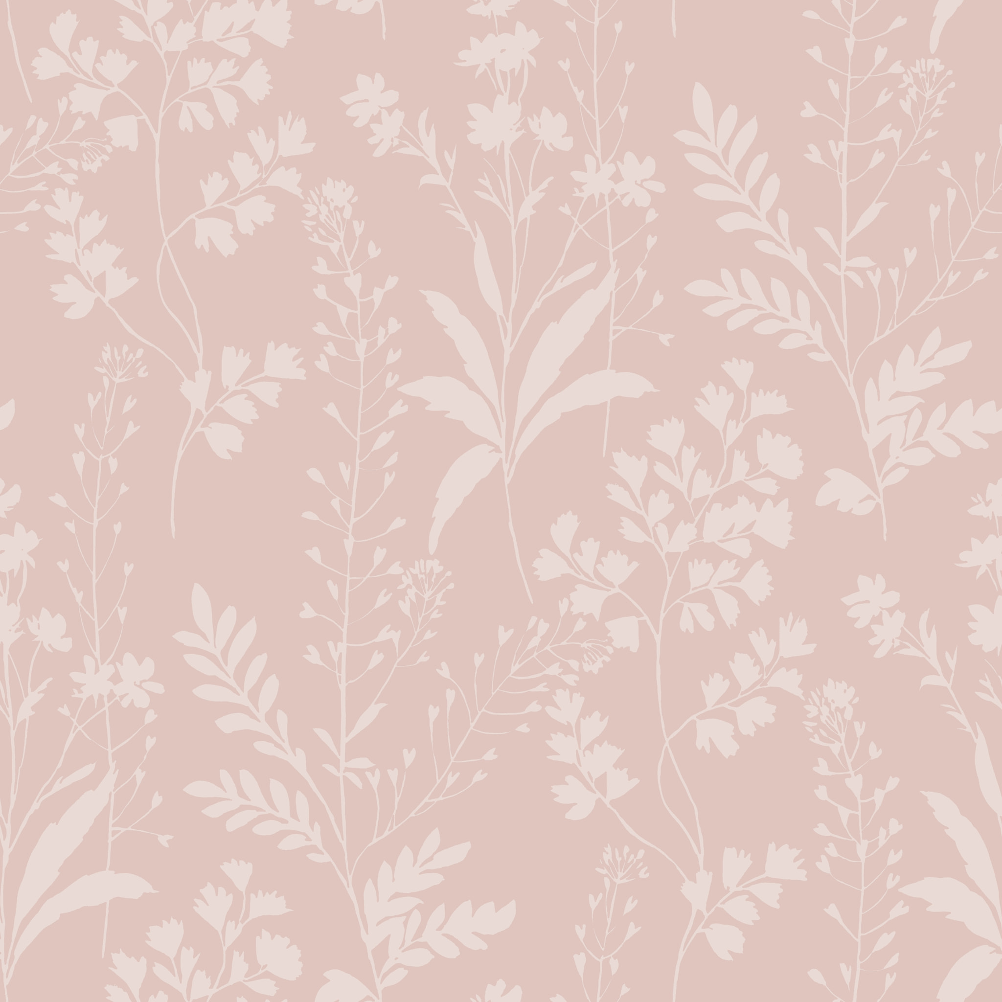 Papier peint botanique tropical fond ocre doré