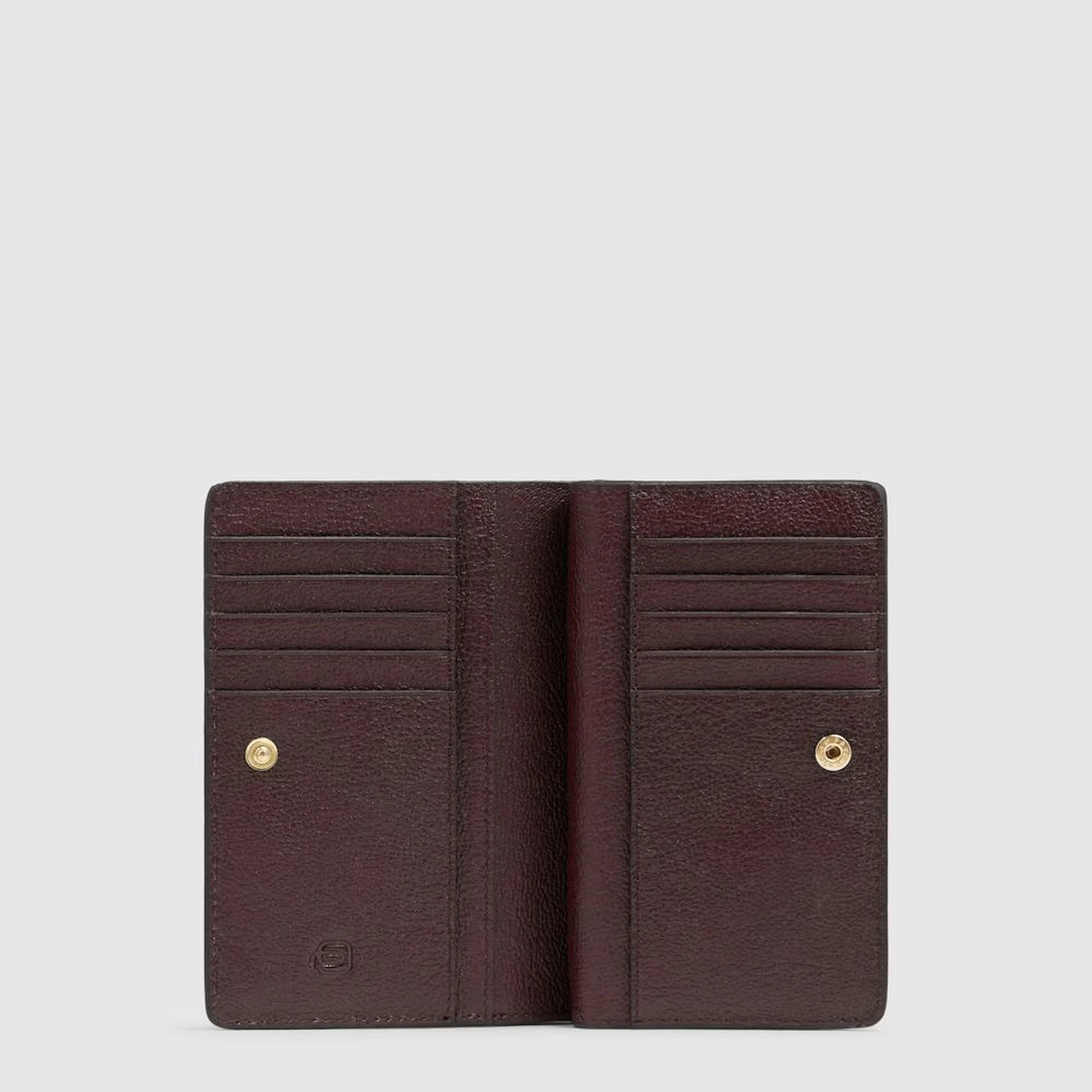 Piquadro Portafogli da in pelle con porta monete, porta carte di credito e protezione RFID