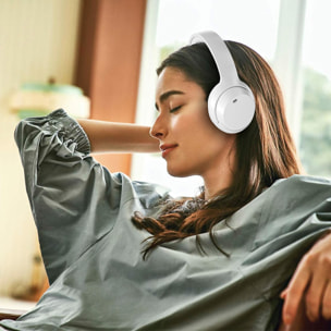 Cuffie VJ375 Bluetooth 5.3 con cancellazione attiva del rumore ANC. Modalità musica e modalità gioco. Mani libere.