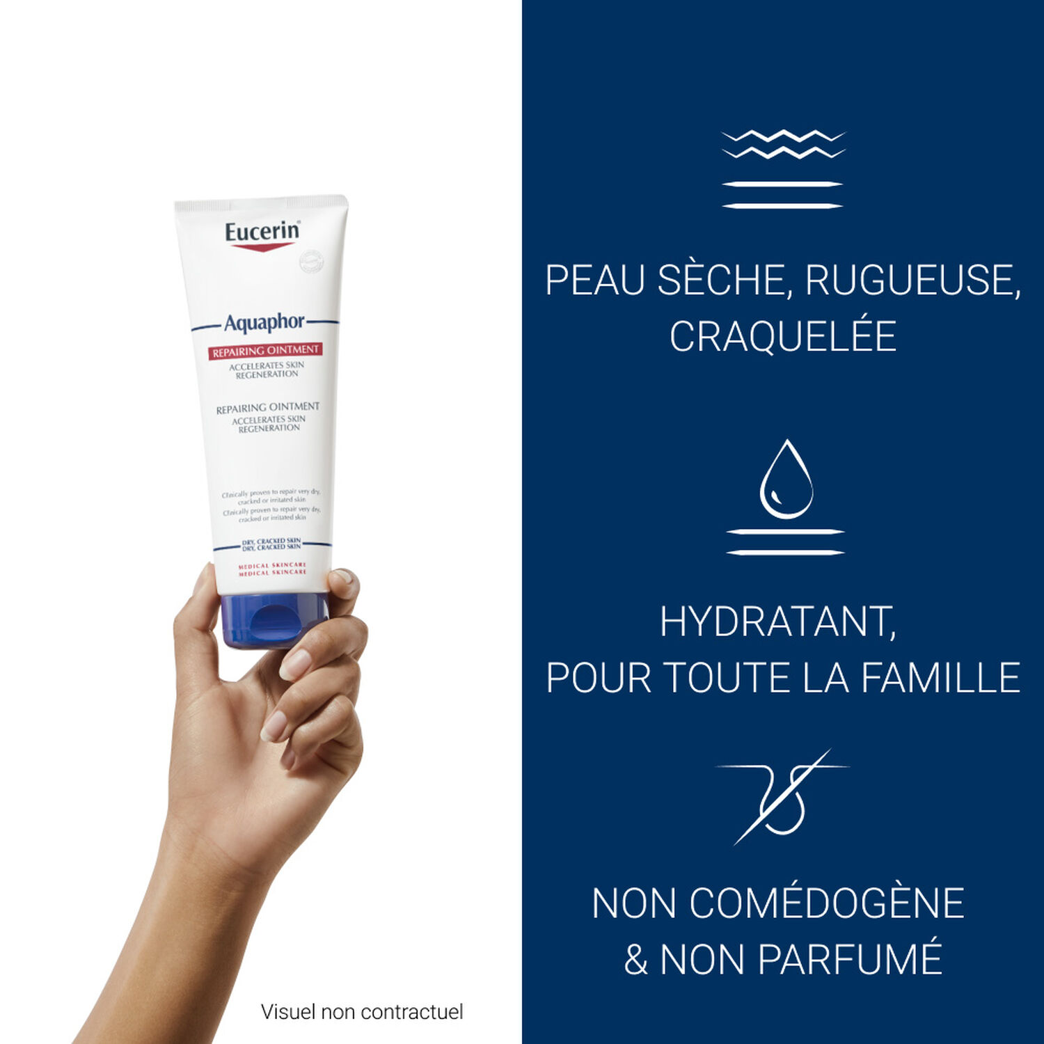 Aquaphor - Baume Réparateur et Apaisant - Peaux Sèches à Très Sèches 198 g