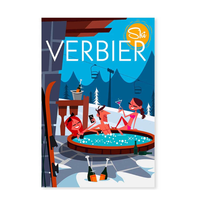 Tableau  verbier Toile imprimée