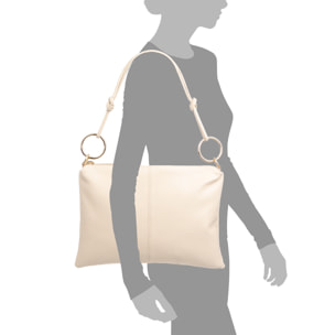Bellusco Bolso de hombro Mujer. Piel auténtica Dollaro.