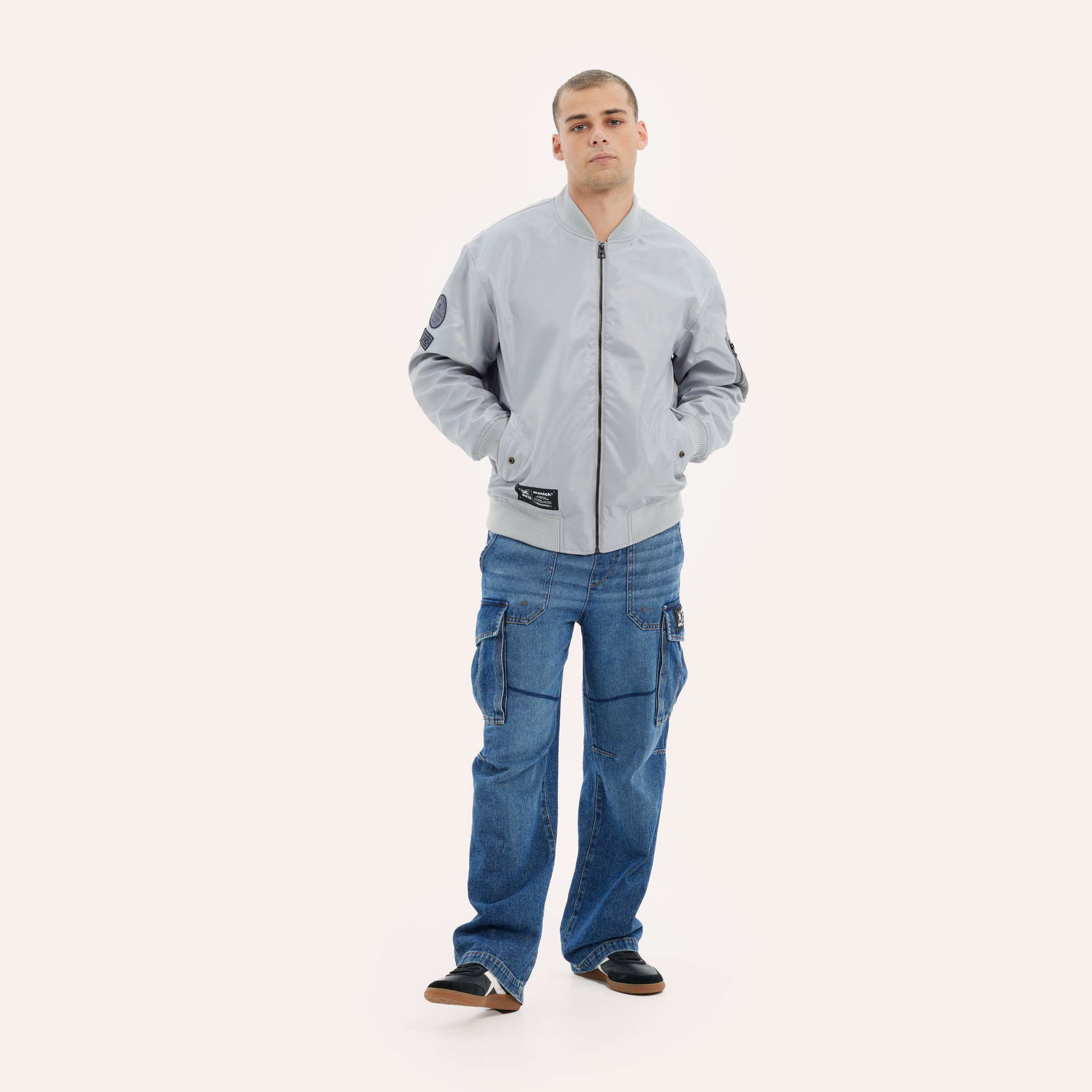 BOMBER BLOW SILVER STREETWEAR FW24