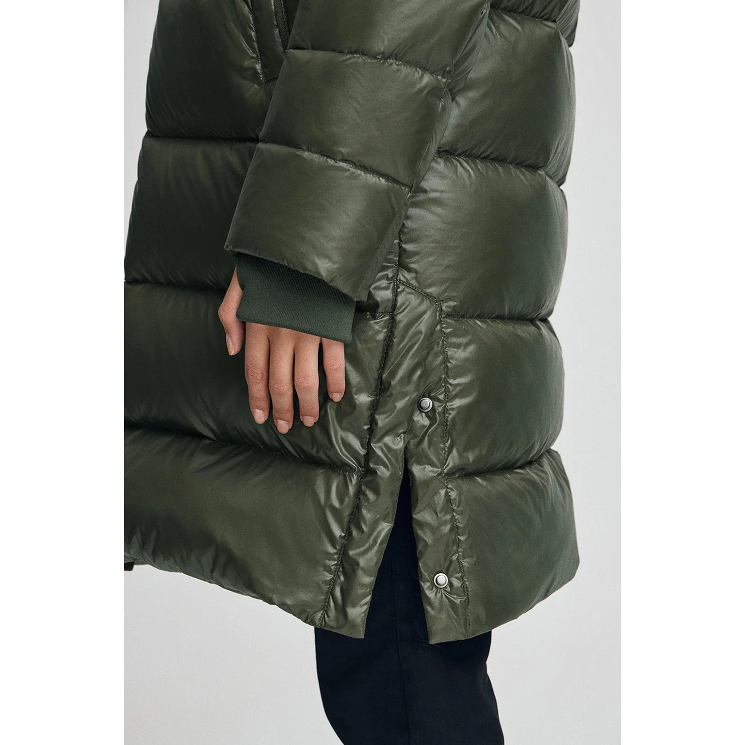 Giubbotto Olena verde con logo Polo Club