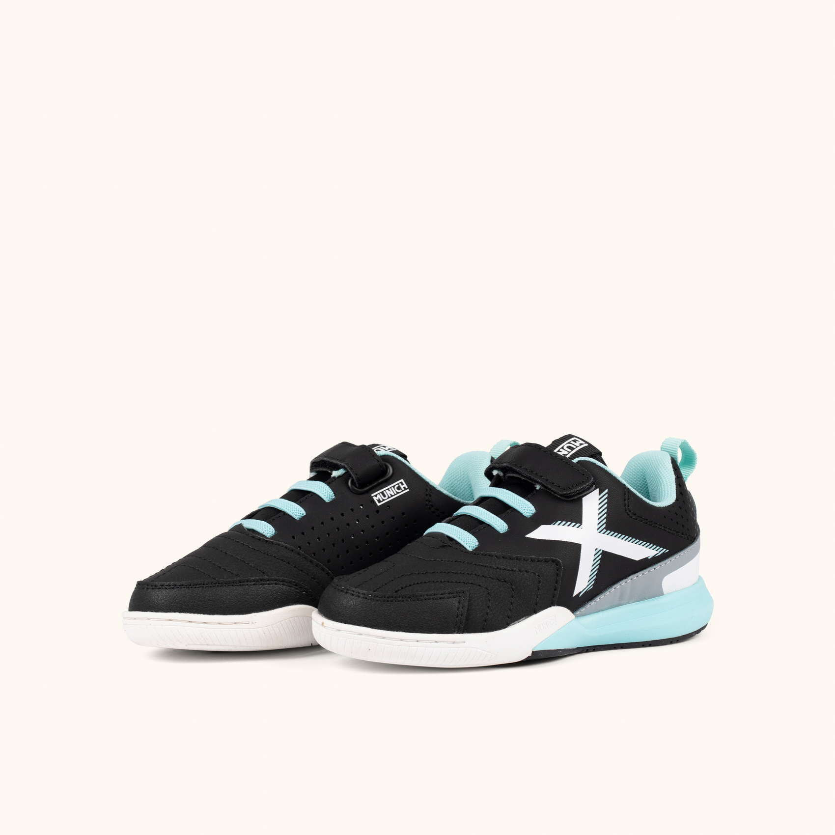 Zapatilla Deportiva Infantil con Cordones Elásticos y Cierre de Velcro MUNICH RONDITO KID ELASTIC LACES 16