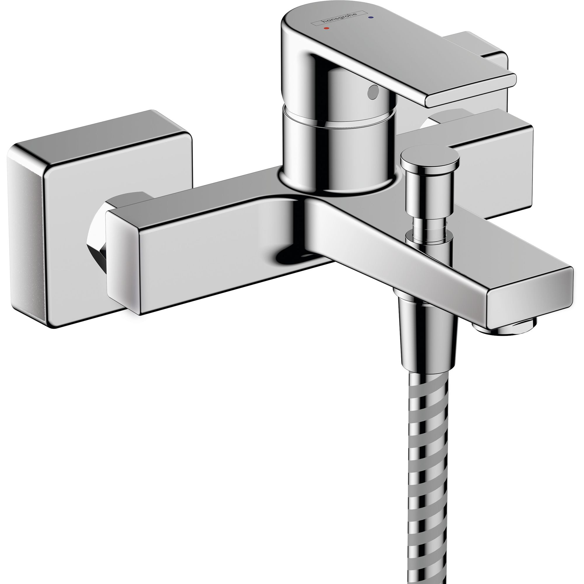 Mitigeur bain douche mural Vernis Shape chromé